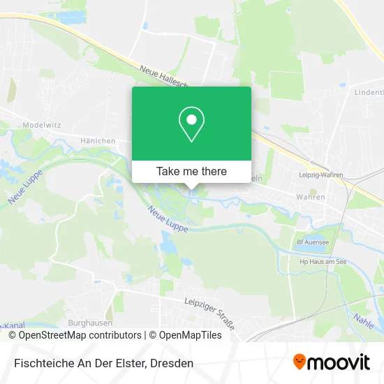 Карта Fischteiche An Der Elster