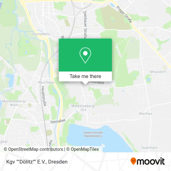 Карта Kgv ""Dölitz"" E.V.