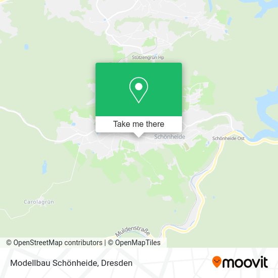 Карта Modellbau Schönheide