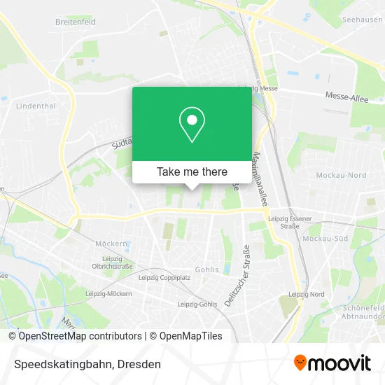 Карта Speedskatingbahn
