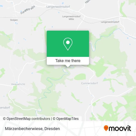 Карта Märzenbecherwiese