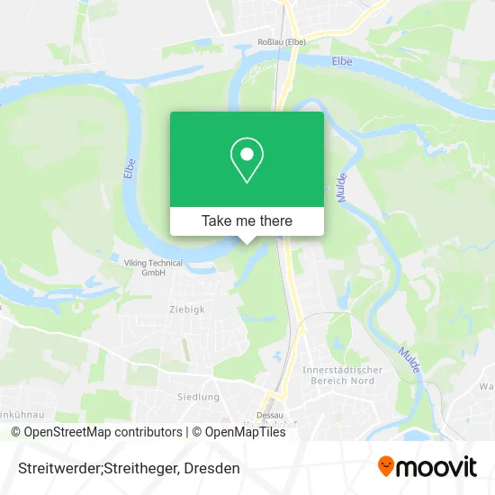 Карта Streitwerder;Streitheger