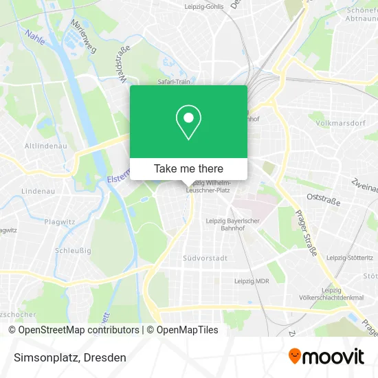 Карта Simsonplatz