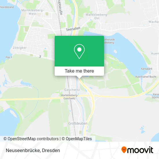 Карта Neuseenbrücke