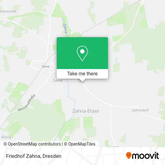 Карта Friedhof Zahna