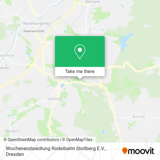 Карта Wochenendsiedlung Rodelbahn Stollberg E.V.