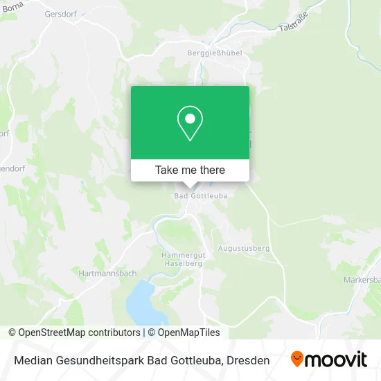 Карта Median Gesundheitspark Bad Gottleuba