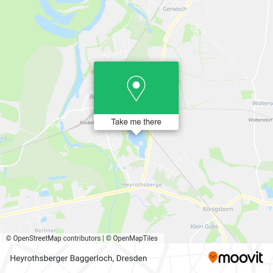 Карта Heyrothsberger Baggerloch