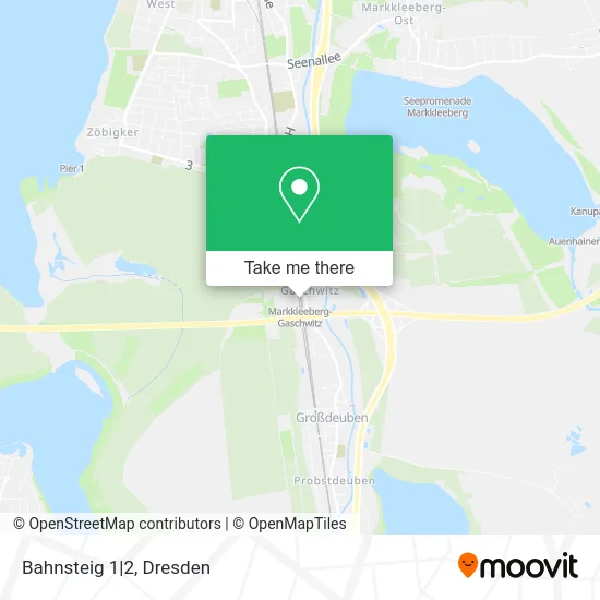 Карта Bahnsteig 1|2