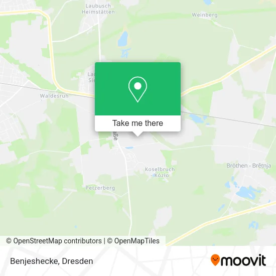 Карта Benjeshecke