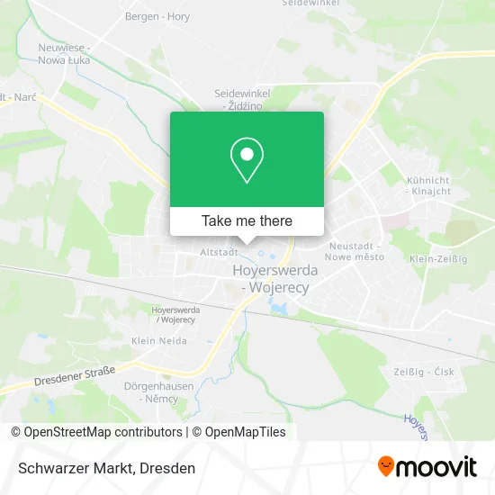 Карта Schwarzer Markt
