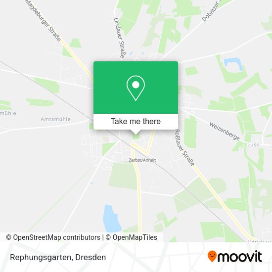 Карта Rephungsgarten