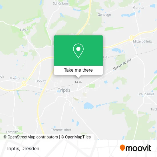 Карта Triptis