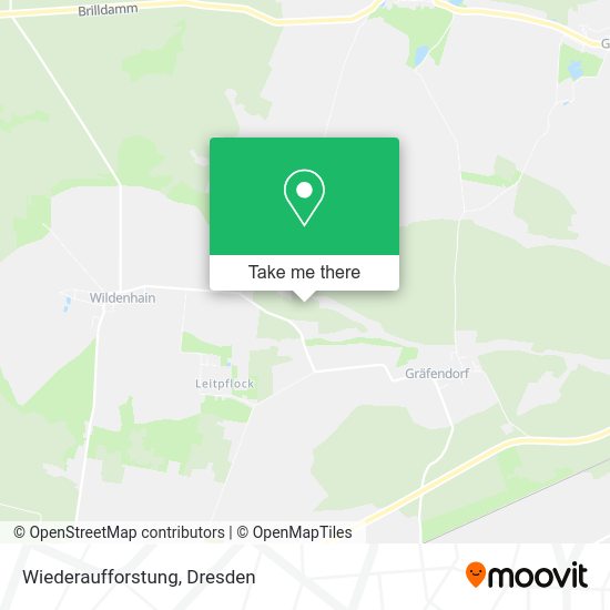 Карта Wiederaufforstung