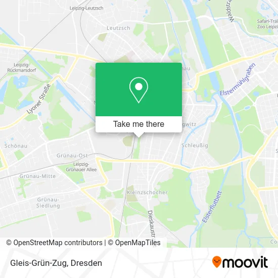 Карта Gleis-Grün-Zug