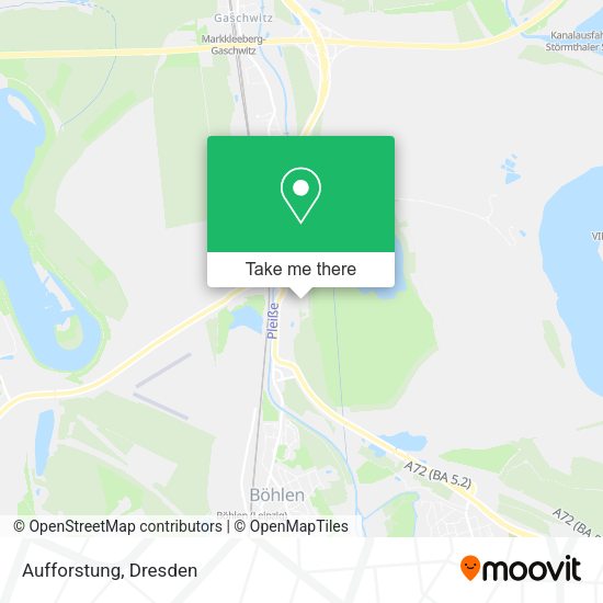 Карта Aufforstung