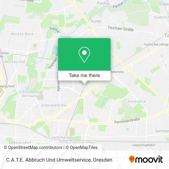 Карта C.A.T.E. Abbruch Und Umweltservice