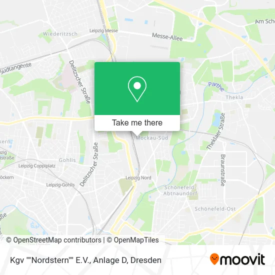 Карта Kgv ""Nordstern"" E.V., Anlage D