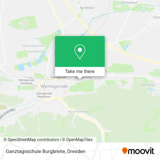 Карта Ganztagsschule Burgbreite