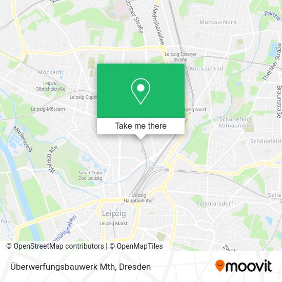 Карта Überwerfungsbauwerk Mth