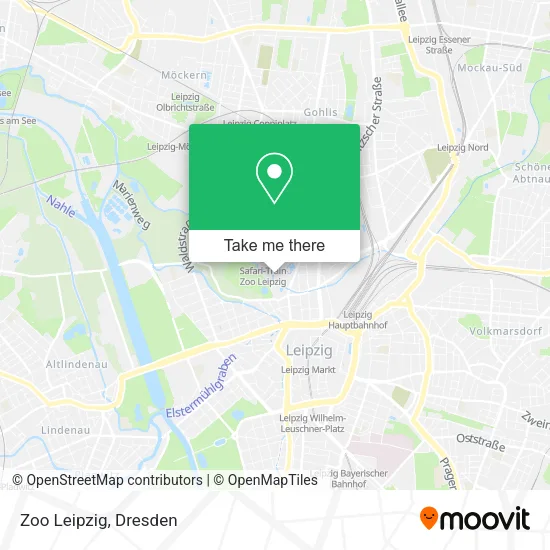 Карта Zoo Leipzig