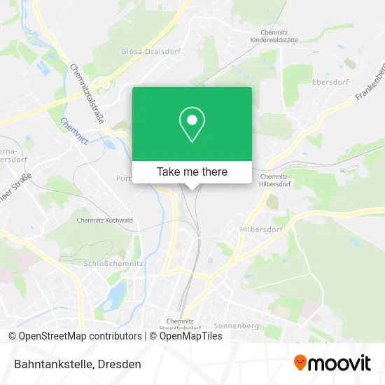 Карта Bahntankstelle