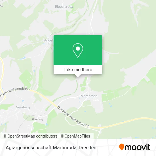 Карта Agrargenossenschaft Martinroda