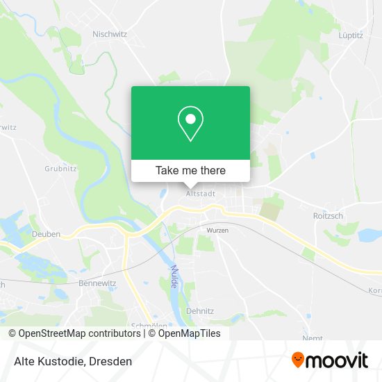 Карта Alte Kustodie