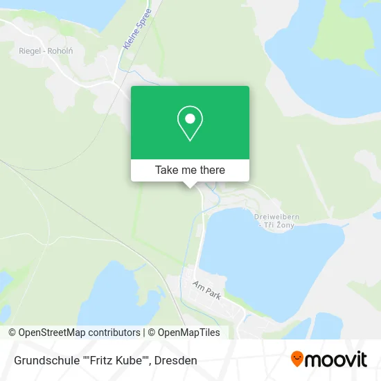 Карта Grundschule ""Fritz Kube""