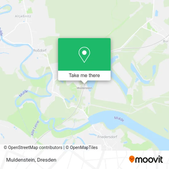 Карта Muldenstein