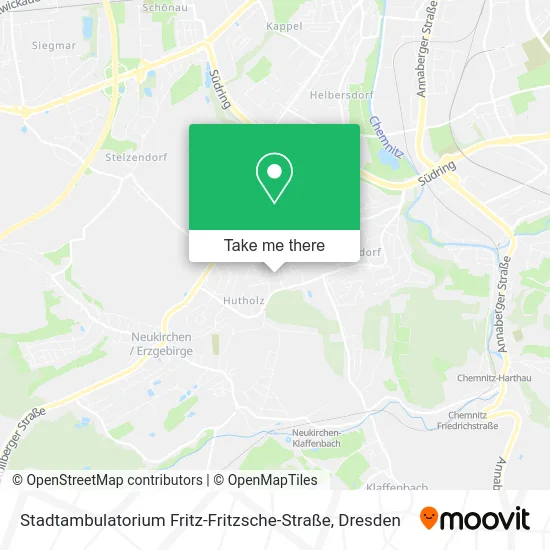 Карта Stadtambulatorium Fritz-Fritzsche-Straße