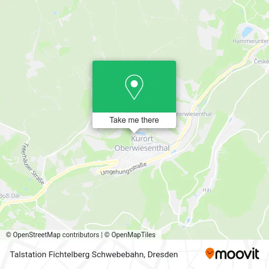 Карта Talstation Fichtelberg Schwebebahn