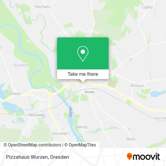 Карта Pizzahaus Wurzen