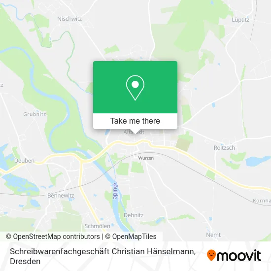 Карта Schreibwarenfachgeschäft Christian Hänselmann