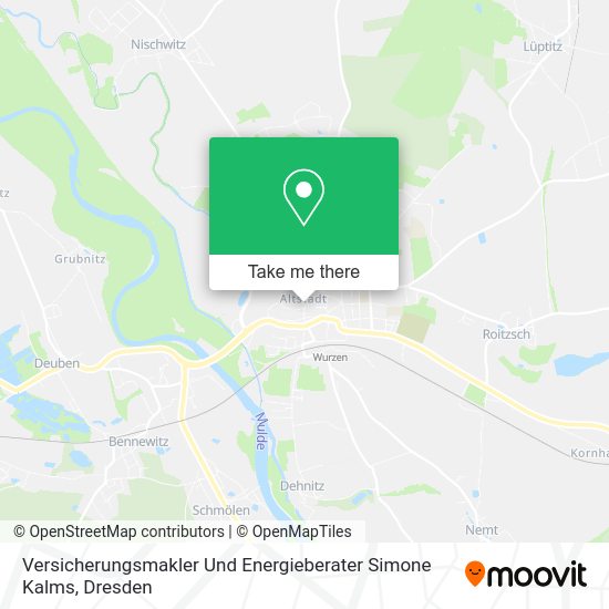 Карта Versicherungsmakler Und Energieberater Simone Kalms