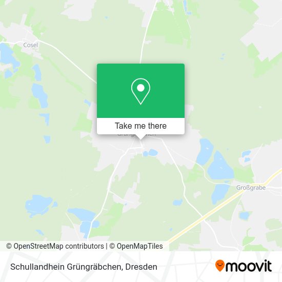 Карта Schullandhein Grüngräbchen