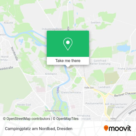 Карта Campingplatz am Nordbad