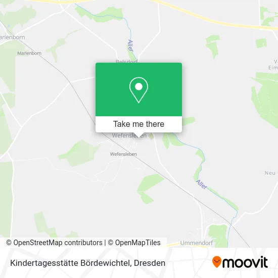 Карта Kindertagesstätte Bördewichtel