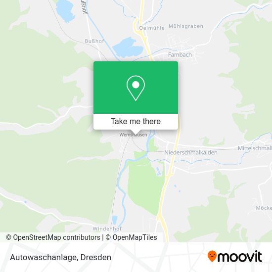 Карта Autowaschanlage