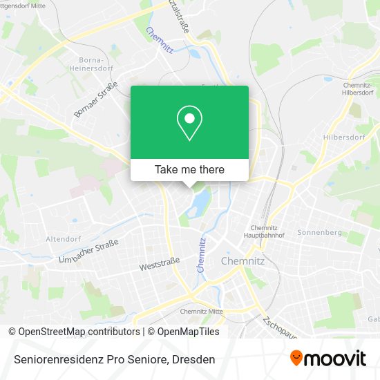 Карта Seniorenresidenz Pro Seniore