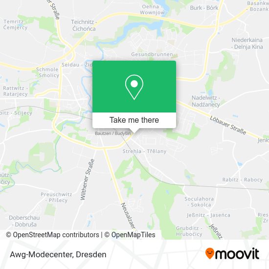Awg-Modecenter map