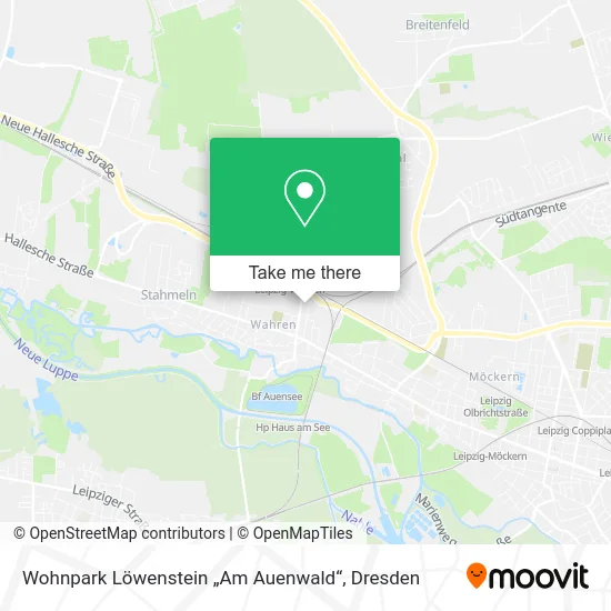 Карта Wohnpark Löwenstein „Am Auenwald“