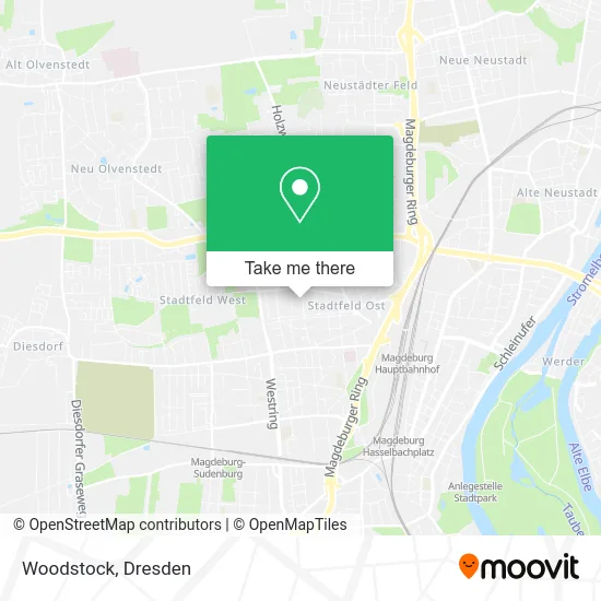 Карта Woodstock