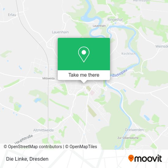 Карта Die Linke
