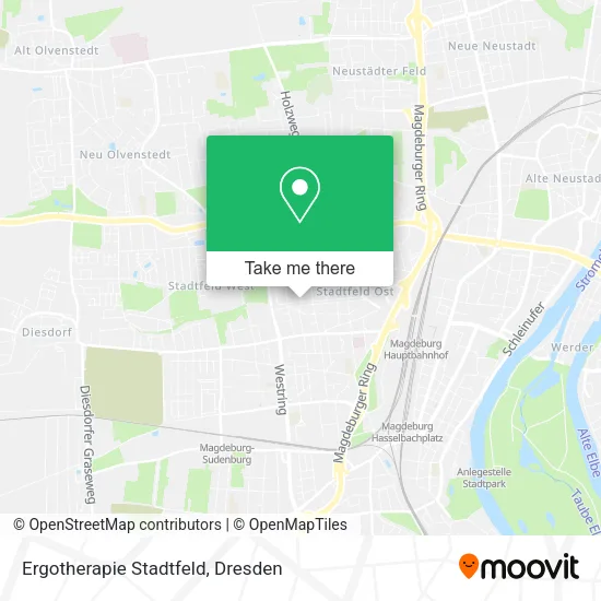 Карта Ergotherapie Stadtfeld