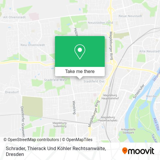 Карта Schrader, Thierack Und Köhler Rechtsanwälte