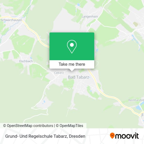 Карта Grund- Und Regelschule Tabarz