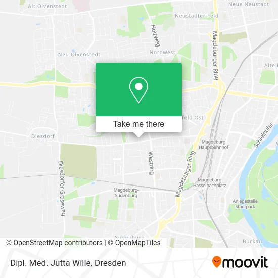 Карта Dipl. Med. Jutta Wille