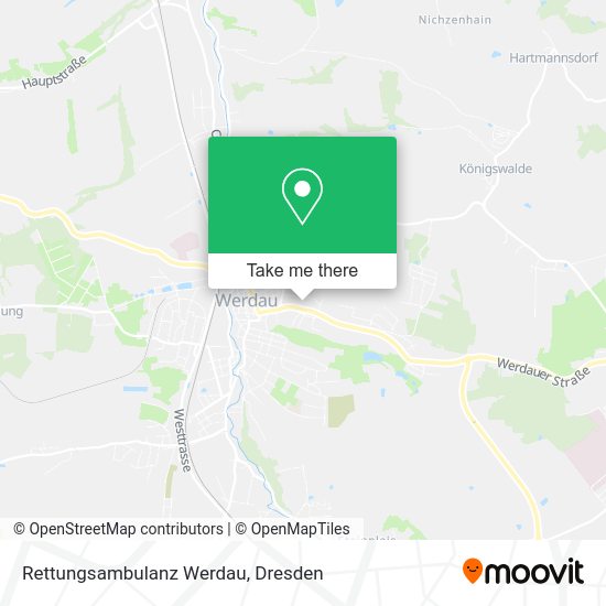 Карта Rettungsambulanz Werdau