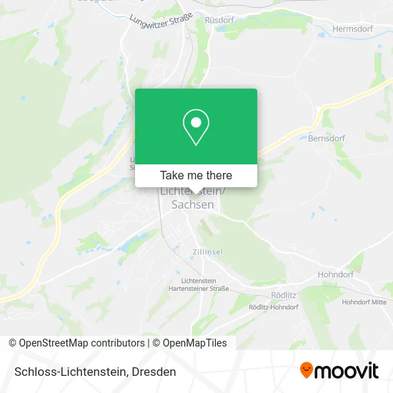 Карта Schloss-Lichtenstein